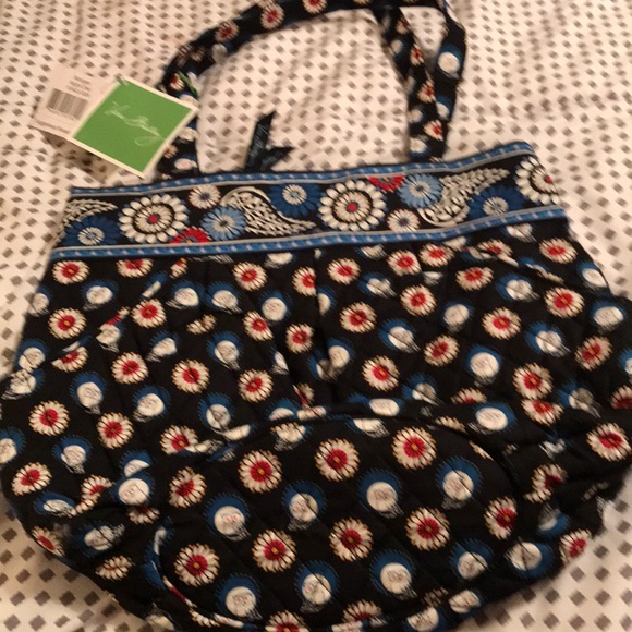NWT Vera Bradley  Morgan bag  in Night Owl print - Picture 1 of 6